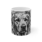 Golden Retriever Cozy Set — 2-Piece Blanket + Mug Gift Set | Charcoal | Tritan