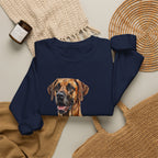 Great Dane Sweatshirt | Painterly Dog Art Crewneck | Great Dane Mom Gift | Cozy Pullover for Dog Lovers | Pet Portrait Apparel
