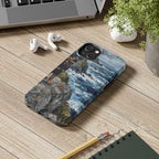 Acrylic Gallery Print Rottweiler - Coastal Cliffside | Tough Phone Case — view 13 of 28