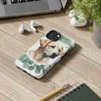 Labrador Retriever Watercolor Botanical Wreath Phone Case | Premium Dog Prints | Tritan — view 10 of 28