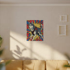 Siberian Husky Canvas Print - Dynamic Comic Book Pop Art Dog Wall Decor