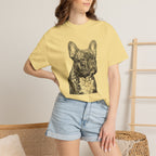 French Bulldog Block Print Shirt | Dog Lover Gift Tee