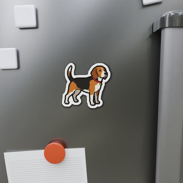 Pop Art Beagle Magnet | Tritan — Lifestyle View