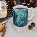 Dachshund Low Poly Cool Jewel Ceramic Mug 11oz | Dog Lover Gift