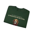 Beagle Whatever You're Eating Christmas Sweatshirt, view 3