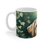 Labrador Retriever Watercolor Garden Peek Coffee Mug | Premium Dog Prints | Tritan — secondary view