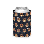 Golden Retriever Can Cooler, America 250 Patriotic Dog Pattern, America 250 Gift for Dog Lovers, Summer Party Drink Insulator, Retriever Dad Mom