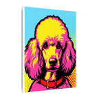 Pop Art Poodle Canvas — Bold Dog Wall Art