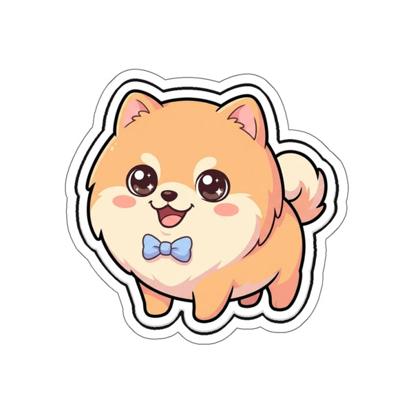 Chibi Pomeranian Sticker | Tritan