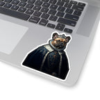 French Bulldog Kings & Queens Royal Portrait Sticker, Dog Portrait Vinyl Decal, Kiss-Cut Sticker, French Bulldog Lover Gift
