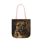 English Bulldog Tote Bag | Painterly Dog Art Canvas Tote | Bulldog Mom Gift | Dog Lover Market Bag | Pet Portrait Accessory