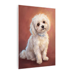 Maltese — Painted Portrait Canvas (Style B)