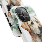 Labrador Retriever Watercolor Botanical Wreath Phone Case | Premium Dog Prints | Tritan — view 17 of 28