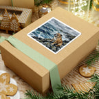 Acrylic Gallery Print English Bulldog - Coastal Cliffside | Kiss-Cut Stickers — view 8 of 12