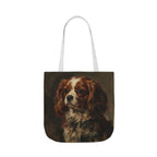 Cavalier King Charles Spaniel Tote Bag | Painterly Dog Art Canvas Tote | Cavalier Mom Gift | Dog Lover Market Bag | Pet Portrait Accessory