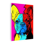 Pop Art French Bulldog Canvas — Bold Dog Wall Art