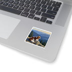Acrylic Cavalier King Charles Spaniel - Mountain Overlook | Kiss-Cut Stickers