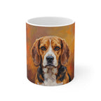 Beagle Cozy Set — 2-Piece Blanket + Mug Gift Set | Autumn Woods | Tritan