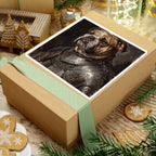 English Bulldog Medieval Knight Portrait Sticker, Dog Portrait Vinyl Decal, Kiss-Cut Sticker, English Bulldog Lover Gift