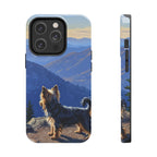 Acrylic Yorkshire Terrier - Mountain Overlook | Tough Phone Case
