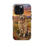 Golden Retriever Acrylic Gallery Print Sunset Prairie Phone Case | Premium Dog Prints | Tritan — view 6 of 24