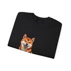 Shiba Inu Sweatshirt | Painterly Dog Art Crewneck | Shiba Mom Gift | Cozy Pullover for Dog Lovers | Pet Portrait Apparel