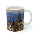 Acrylic Boxer - Mountain Overlook | Ceramic Mug 11oz