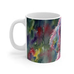 Poodle Watercolor Ceramic Coffee Mug 11oz, Soft Dog Painting, Poodle Lover Gift