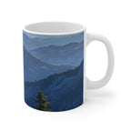 Acrylic French Bulldog - Mountain Overlook | Ceramic Mug 11oz