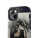 Charcoal Rottweiler Rottweiler Tough Phone Case - Rottweiler pride — gentle giants deserve great art — view 59 of 103