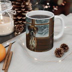 Acrylic Boxer - Winter Hearth | Ceramic Mug 11oz