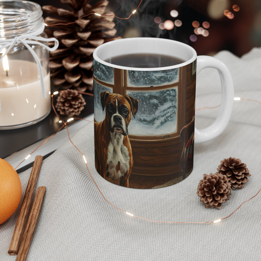 Acrylic Boxer - Winter Hearth | Ceramic Mug 11oz