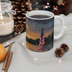 Independence Pups Corgi Ceramic Mug | Tritan
