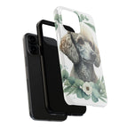 Poodle Watercolor Botanical Wreath Phone Case | Premium Dog Prints | Tritan — view 25 of 28