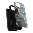 Australian Shepherd Acrylic Gallery Print Coastal Cliffside Phone Case | Premium Dog Prints | Tritan — view 16 of 28