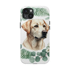 Labrador Retriever Watercolor Botanical Wreath Phone Case | Premium Dog Prints | Tritan — view 7 of 28