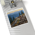 Acrylic German Shorthaired Pointer - Mountain Overlook | Kiss-Cut Stickers