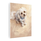 Maltese — Painted Portrait Canvas (Style A)