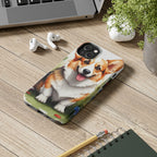 Corgi Watercolor Wildflower Field Phone Case | Premium Dog Prints | Tritan — view 13 of 28