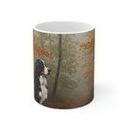 Acrylic Bernese Mountain Dog - Autumn Woods | Ceramic Mug 11oz