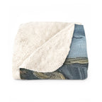 Acrylic Gallery Print Labrador Retriever - Coastal Cliffside | Sherpa Fleece Blanket — view 4 of 9