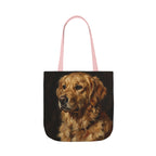 Golden Retriever Tote Bag | Painterly Dog Art Canvas Tote | Golden Mom Gift | Dog Lover Market Bag | Pet Portrait Accessory