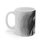 Shih Tzu Charcoal Portrait Ceramic Mug 11oz | Premium Dog Art | Tritan