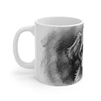 Havanese Charcoal Portrait Ceramic Mug 11oz | Premium Dog Art | Tritan