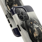 Charcoal Rottweiler Rottweiler Tough Phone Case - Rottweiler pride — gentle giants deserve great art — view 79 of 103