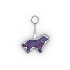 Cosmic Golden Retriever Plush Keychain | Tritan