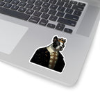 Boston Terrier Kings & Queens Royal Portrait Sticker, Dog Portrait Vinyl Decal, Kiss-Cut Sticker, Boston Terrier Lover Gift