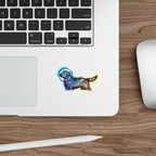 Cosmic Labrador Holo Sticker | Tritan