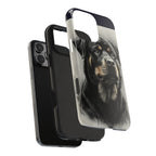 Charcoal Rottweiler Rottweiler Tough Phone Case - Rottweiler pride — gentle giants deserve great art — view 97 of 103