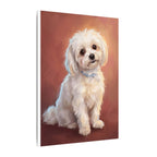 Maltese — Painted Portrait Canvas (Style B)